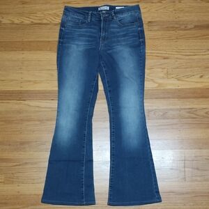 Vintage America Dark Blue Flare Jeans